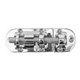 thumbnail image 1 of Pestillo de cerradura de puerta de acero inoxidable, pernos deslizantes, herrajes para barco, yate, baño, cobertizo de inodoro, 4,3x1,5 pulgadas, 1 of 9