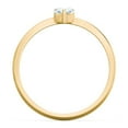 thumbnail image 4 of Bague Pierre de Naissance Cœur - Aigue-Marine (Marche), 4 of 6