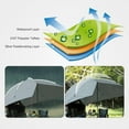 thumbnail image 2 of REDCAMP Car Awning Sun Shelter with Carrying Bag, Waterproof Portable Auto Canopy Camping Trailer Sun Shade for SUV, Truck, Van, Outdoor, Dark Grey, 2 of 6