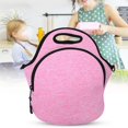 thumbnail image 4 of Neoprene Shoulder Strap Sports Bag Insulation Lunch Food Bag for Outdoor Picnics Travel WorkingPink, 4 of 4