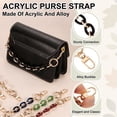 thumbnail image 3 of Correa de Acrílico para Bolso Uxcell, Cadena de Reemplazo para Bolso de Mano de 8" Extensores de Correa de Bolsa Accesorios para Manualidades DIY, Caqui, 3 of 7