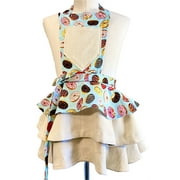 Multi color Heavenly Donut Apron
