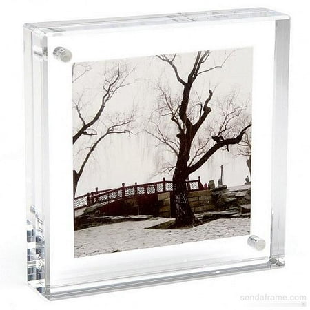 Acrylic Magnet Frame - The original acrylic museum MAGNET FRAME br by Canetti - now in 2x2 size