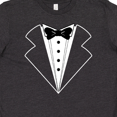 thumbnail image 4 of Inktastic Tuxedo with Bow Tie Youth T-Shirt, 4 of 5