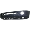 thumbnail image 5 of For 00-05 ML-Class Front Bumper Cover Assembly Plastic w/Fog Lamp Hole MB1000158, 5 of 5
