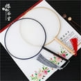 thumbnail image 4 of 3D Silk Art Hand Fan Diy Fan Dance Fan Woman Fan Vintage Wedding Favors And Gifts, 4 of 6