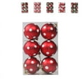 thumbnail image 6 of Clearance! 6pcs Christmas Balls Ornaments Shatterproof Christmas Tree Ornament Xmas Trees Decorations B, 6 of 7