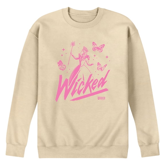 Wicked - Sketch Glinda - Men's Crew Fleece Sweatshirt