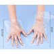 thumbnail image 4 of 200 Guantes desechables de baño de parafina JAMW plástico transparente 30 x 60 cm, 4 of 4