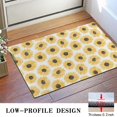 thumbnail image 3 of White Yellow Sunflower Pattern Door Rugs,Washable Non Slip Door Mats Indoor,Decorative Door Mats,Entry Mat Indoor for Entrance,Bedroom,Kitchen,Bathroom,16"x24", 3 of 6