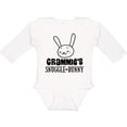 thumbnail image 3 of Inktastic Grammie Snuggle Bunny Easter Boys or Girls Long Sleeve Baby Bodysuit, 3 of 5