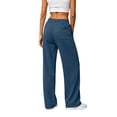 thumbnail image 5 of Nugftut Sweatpants for Women Elastic Waistband Relaxed Fit Workout Sweatpants Pockets Darted Fleece Pants, 5 of 7