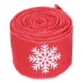 thumbnail image 2 of Christmas Wrapping Ribbon, Multipurpose Simple Christmas Supplies Easy To Durable Material  For DIY Red,Pink, 2 of 8