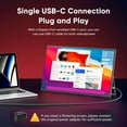 thumbnail image 4 of Portable Display, HD Multimedia Interface 3 Modes External Second Screen Plug and Play 2K  for Laptop, 4 of 7