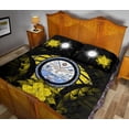 thumbnail image 4 of Islas Marshall Juego de Cama Edredón Hibiscus Amarillo, 4 of 5