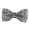 Grey, variant on HXWCHs Men's formal Rhinestone Bow Tie for Wedding Groomsmen and Year's Eve Party Suit Attire One Size Pink