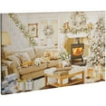 thumbnail image 2 of Streamline Art Rêvant d'Une Main de Noël Blanche Embellis Art Mural - 24 "x 36", 2 of 2
