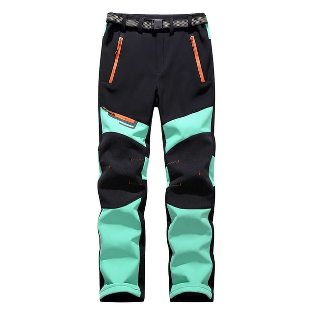 Womens Insulated Bib Overalls Solid Color One-Piece Suspenders Trousers