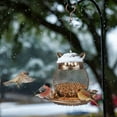 thumbnail image 6 of Samhe Bird Feeders for Outdoors, Heavy Duty Metal Wild Bird Feeder, Finch Bird Feeder Sparrow Birdfeeder for Garden Yard Hanging Decor, 6 of 10