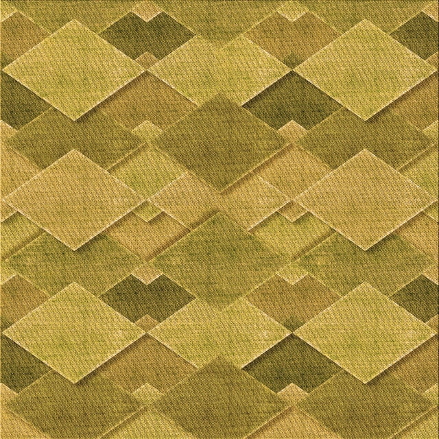 Ahgly Tapis d'Intérieur Lavable en Machine Carré Transitionnel Bisque Foncé Marron, 7 Pieds Carré