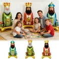 thumbnail image 7 of Christmas Decorations Christmas Balloon Decorations Three Wise Men Decorations Perfect for Holiday Parties Home Decor Christmas Gifts New Year Gifts,Red,36.22,C, 7 of 7