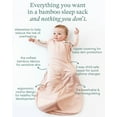 thumbnail image 3 of Supersoft Sleep Sack 0.5 TOG, Premium Bamboo Viscose Sleeping Bag Thin Baby Wearable Blanket 2-Way Zipper Sleep Sack, 3 of 9