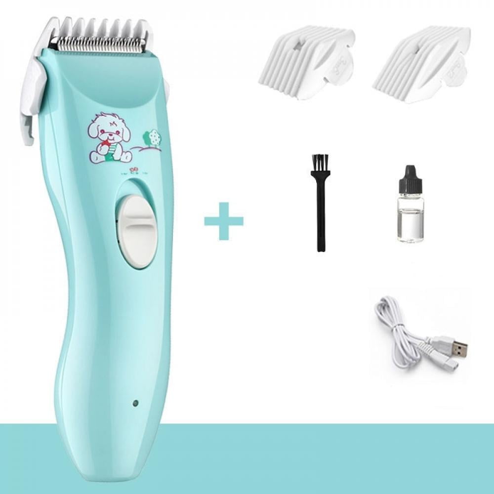 Clearance! Baby Hair Clippers, Electric Hair Clippers for Kids Ceramic Hair Trimmer for Infants & Toddler Ultra Quiet IPX7 Waterproof Rechargeable Cordless Haircut Kit Set for Child Fine Hair