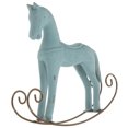 thumbnail image 4 of WHAMVOX Wooden Horse Tabletop Ornament for Decoration Use with Nordic Style and Colorful Details 4.5 inches, 4 of 8