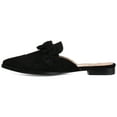 thumbnail image 3 of Journee Womens Kessie Slip On Pointed Toe Mules Flats, 3 of 10