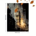 thumbnail image 3 of Qisvanset 12x16 Inch Van Gogh Starry Night Inspired Canvas Print Wall Art, 3 of 5