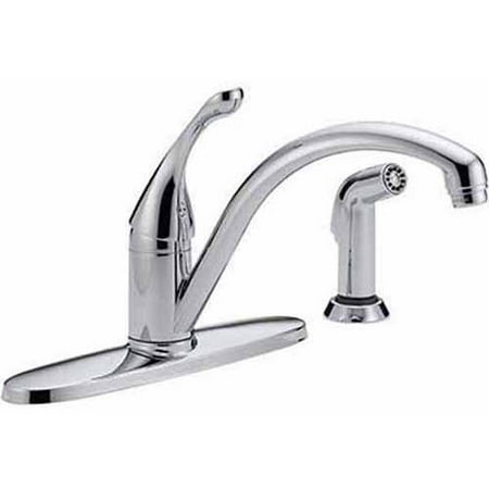 - Delta Collins Kitchen Faucet with Side Spray, Available in Various Colors