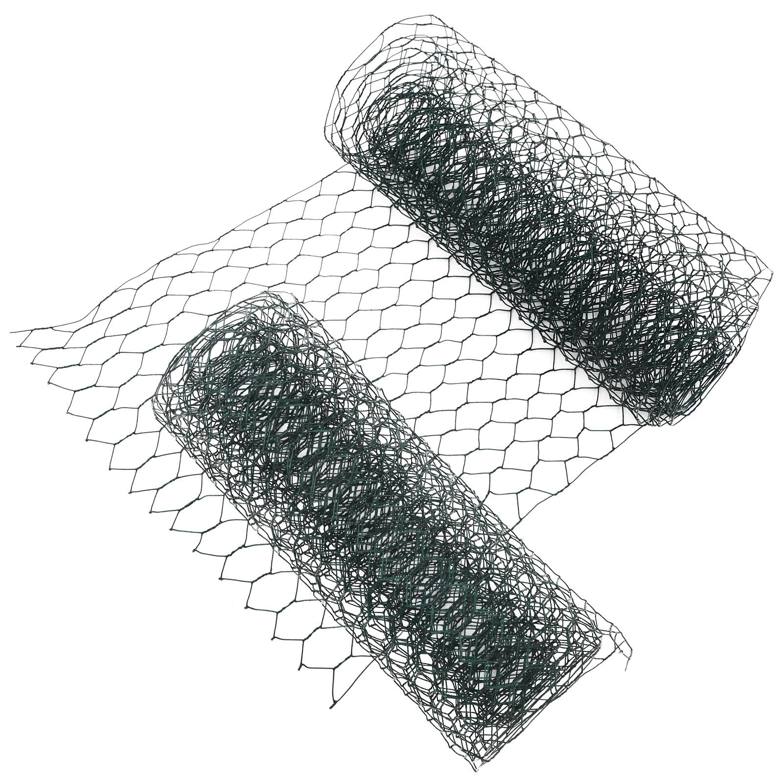 WHAMVOX  2 Rolls Chicken Wire Netting Floral Arrangement Supplies Olive Green