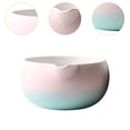 thumbnail image 6 of TISHITA Matcha Bowl Ceramic Accessories with Pouring Spout ing Bowl Tea Bowl for Home Office Tea Room Gift for Matcha Lover Gradient Pink, 6 of 8