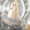 thumbnail image 2 of 7"H Sullivans Snowman And Santa Ornament - Set of 2, Silver Christmas Ornaments, 2 of 3