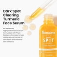 thumbnail image 3 of Himalaya Dark Spot Clearing Turmeric Face Serum, Visibly Reduces the Look of Dark Spots with Cold-Pressed Turmeric, Glycolic Acid & Niacinamide for Brighter-Looking Skin, 1 fl oz, 3 of 10