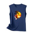 thumbnail image 4 of Birdeem Débardeur pour Femmes Mode Imprimé Col Rond Ample Sans Manches T-Shirt Chandail, 4 of 12