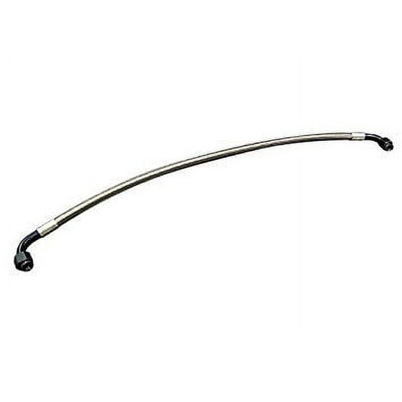 10AN 90-90 36" Length Stainless Braided PTFE Oil Line