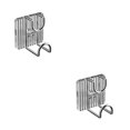 thumbnail image 1 of Inteprter Gancho autoadhesivo, ganchos para lavabo, estante de almacenamiento para lavabo de baño, organizador de lujo, soporte para bolas de Luz transparente 2piezas, 1 of 6