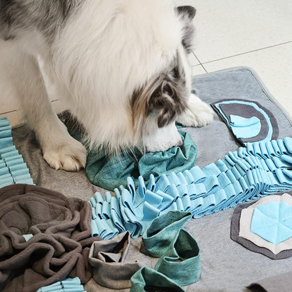Giaone Washable Dog Enrichment Toy Engaging Foraging Mat For Treat And Cognitive Development