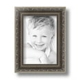 thumbnail image 2 of ArtToFrames 5" x 7" Antique Silver Picture Frame, 5x7 inch Silver Wood Poster Frame (WOM-4562), 1 Pack, 2 of 8