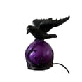 thumbnail image 6 of Halloween Gothic Dark Crow Desk Lamp, Vintage Black Bird Table Lamp with Spooky Silhouette Base, Mood Lighting Fixture for Nightstand, Office, Themed Party, Ghost House Atmosphere Decor, A, 6 of 7