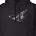 thumbnail image 3 of Inktastic Snowboarder Adult Hoodie Sweatshirt, 3 of 4