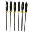 thumbnail image 1 of Miangastore 6pcs Wood File Set 140x3mm Comfortable Hand Grip Handles Mini Wood Rasp File Tools, 1 of 9