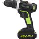 thumbnail image 2 of Taladro atornillador inalámbrico recargable 48 V 2 baterías 1 cargador, 2 of 5