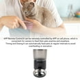 thumbnail image 4 of Distributeur Automatique de Nourriture pour Chat avec Contrôle par Application, Distributeur de Nourriture pour Chien jusqu'à 20mm avec Bol en Acier Inoxydable, Distributeur Automatique de Nourriture Sèche, 4 of 7