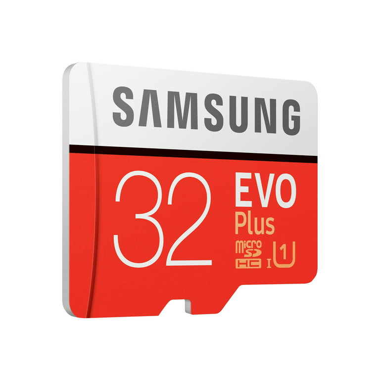 Carte Mémoire Samsung Micro SDXC Evo+ 32 Go Class 10 UHS avec