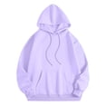 thumbnail image 3 of Wxolcjlv Little Girls Printed Hooded Sweatshirt Soft Long Sleeve Pullover Everyday Wear Top, Sizes 2-13, 3 of 4