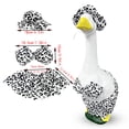thumbnail image 7 of Ccwuwei Summer Porch Goose Clothes, Waterproof Polyester Fabric, Porch Goose Clothes, Porch Sculpture Clothes for 23-24 inch Geese, Cute Holiday Costume Attire, Versatile Yard Ornament for Summer, 7 of 7