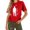 Red, variant on Aloohaidyvio Tops,Fashion Women Casual Printing Pullover Short Sleeve T-Shirt Tops Blouse