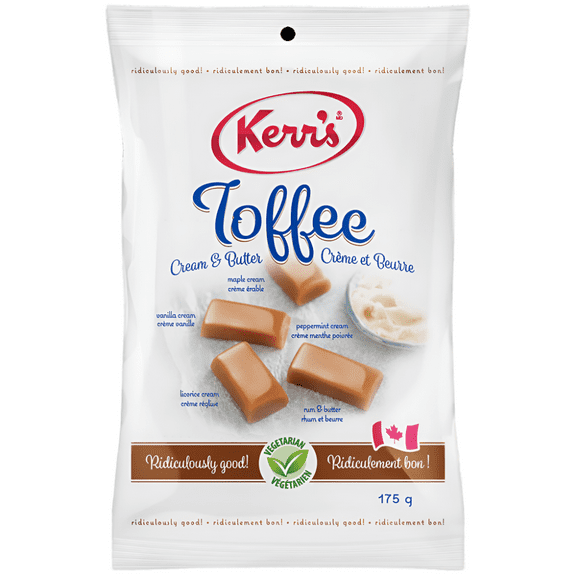Kerr's Toffee Cream & Butter Assorted Flavours, 175g/6.2oz